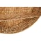 Brown Sea Grass Coastal Style Wall Shelf, 24" x 24" x 24"